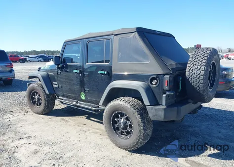 2013 Jeep Wrangler Unlimited Sport из США, поврежденный, VIN 1C4BJWDG3DL543508